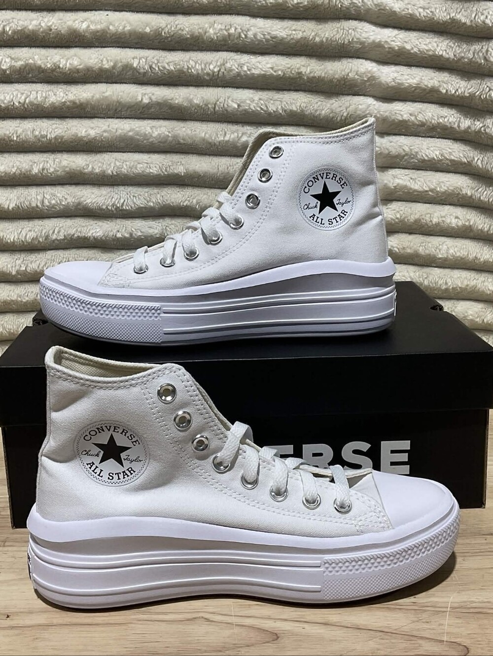 Converse Platform All Star Move Highs White